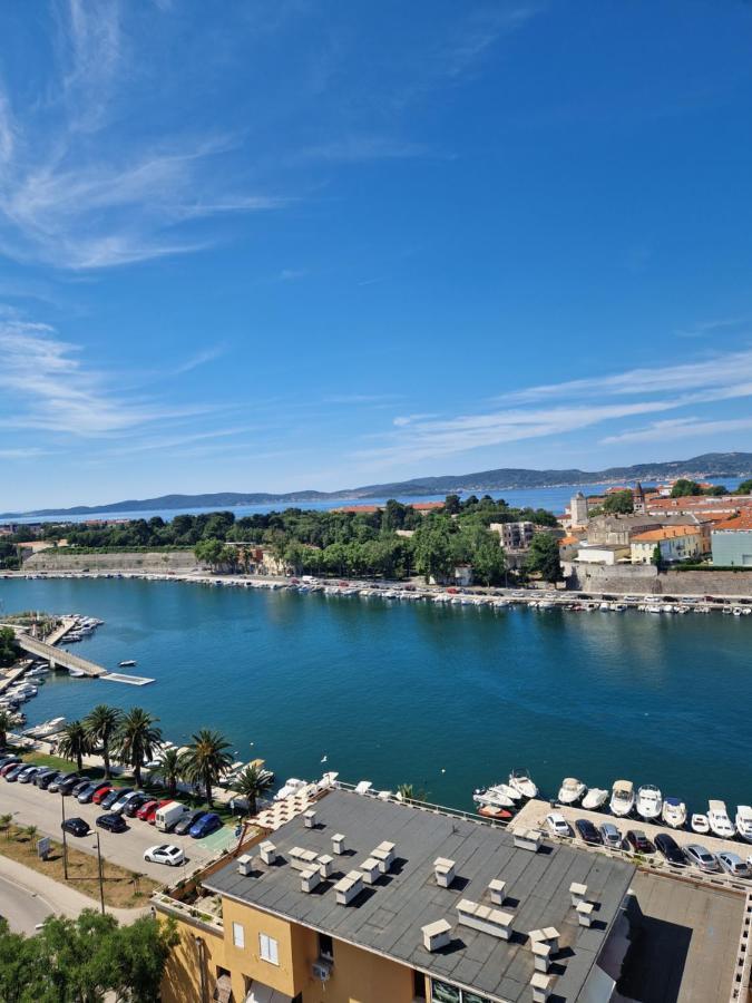 Ferienwohnung Exclusive Panoramic Old Town And Sea View Zadar Exterior foto