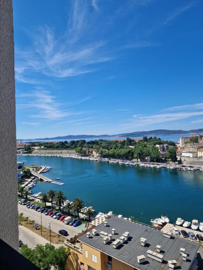 Ferienwohnung Exclusive Panoramic Old Town And Sea View Zadar Exterior foto