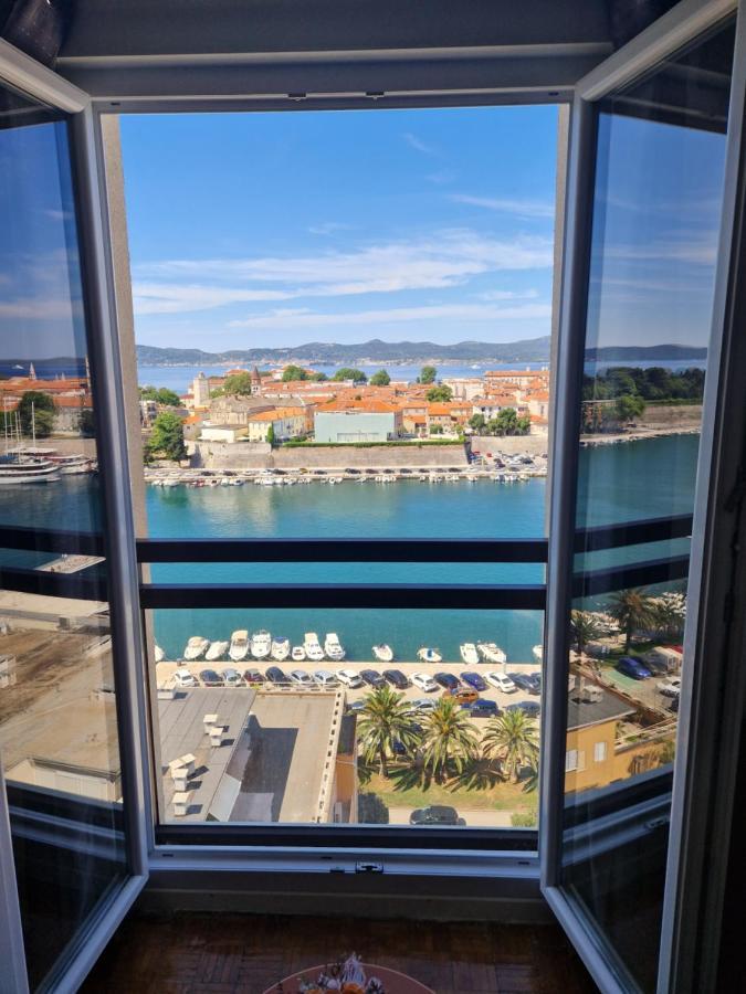 Ferienwohnung Exclusive Panoramic Old Town And Sea View Zadar Exterior foto