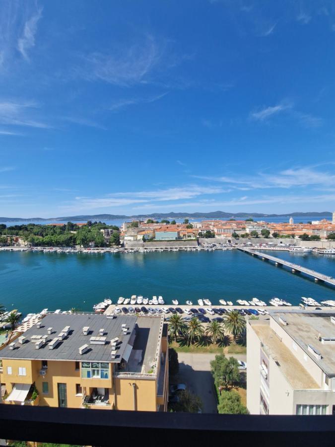 Ferienwohnung Exclusive Panoramic Old Town And Sea View Zadar Exterior foto